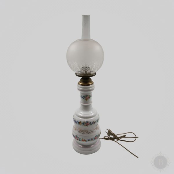 Francuska lampa – Porcelan, Ručno oslikana, Period između 1920 - 1930. godine