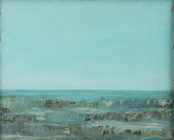 Morski pejzaž – Danica Antić, Ulje na platnu (30 x 24), 1980. godina