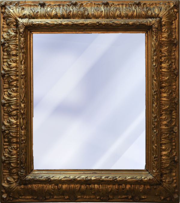 Ogledalo – Staro pozlaćeno, dvadesete godine XX veka